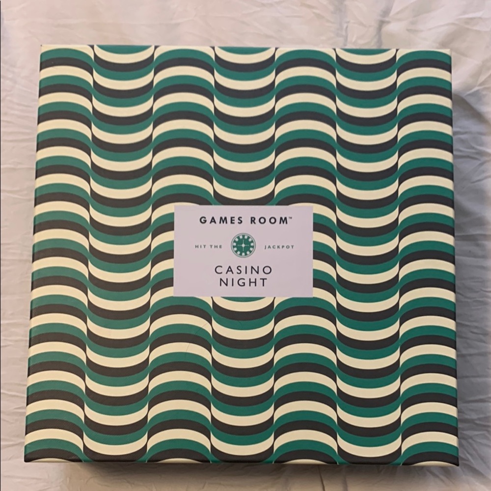 Casino Night Set - Green and White